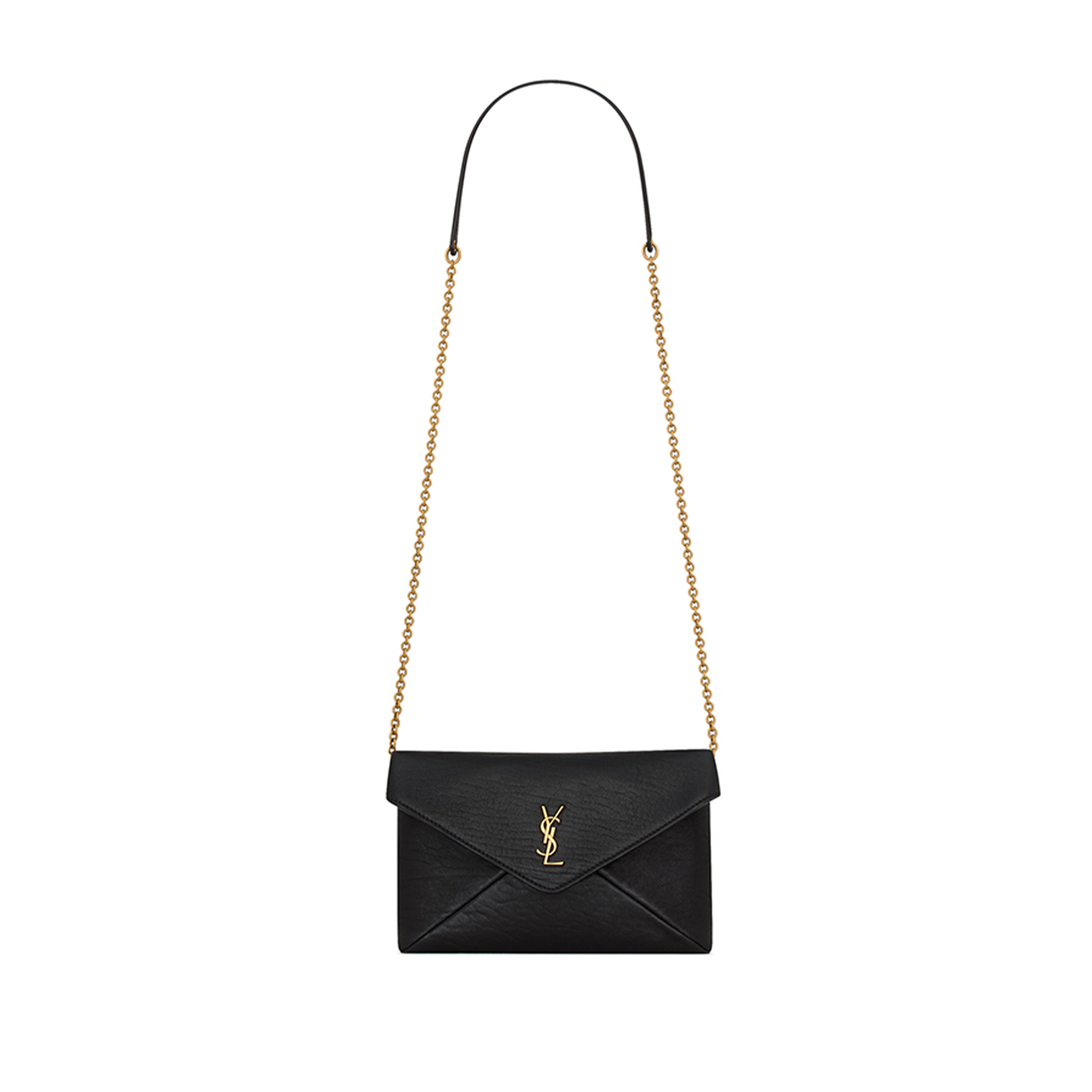 YSL CASSANDRE CHAIN POUCH IN LAMBSKIN 819271AACYT1000 (19*12*3cm)